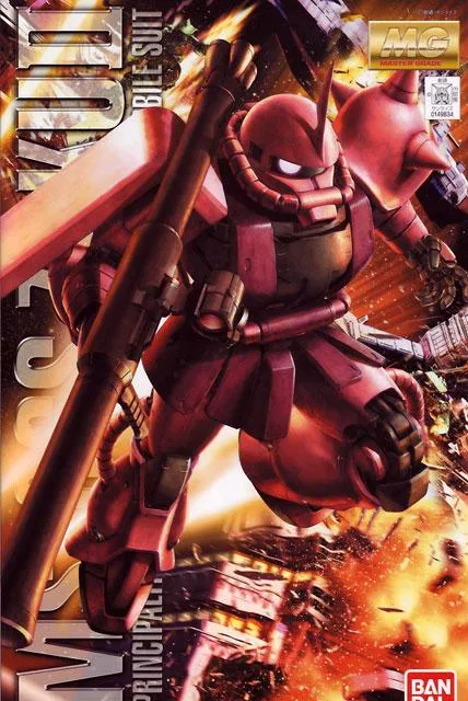 GUNDAM - Model Kit - Master Grade - MS-06S Char's Zaky Ver. 2.0 - 18CM